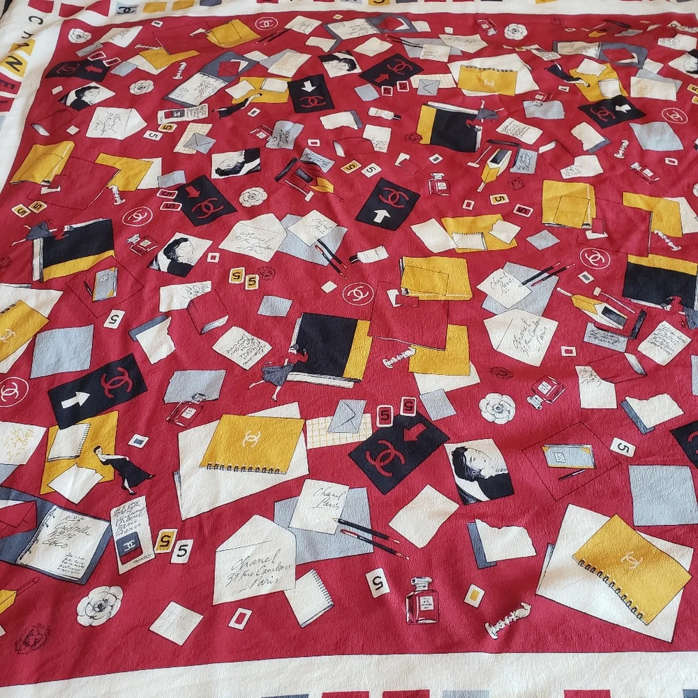 CHANEL vintage scarf